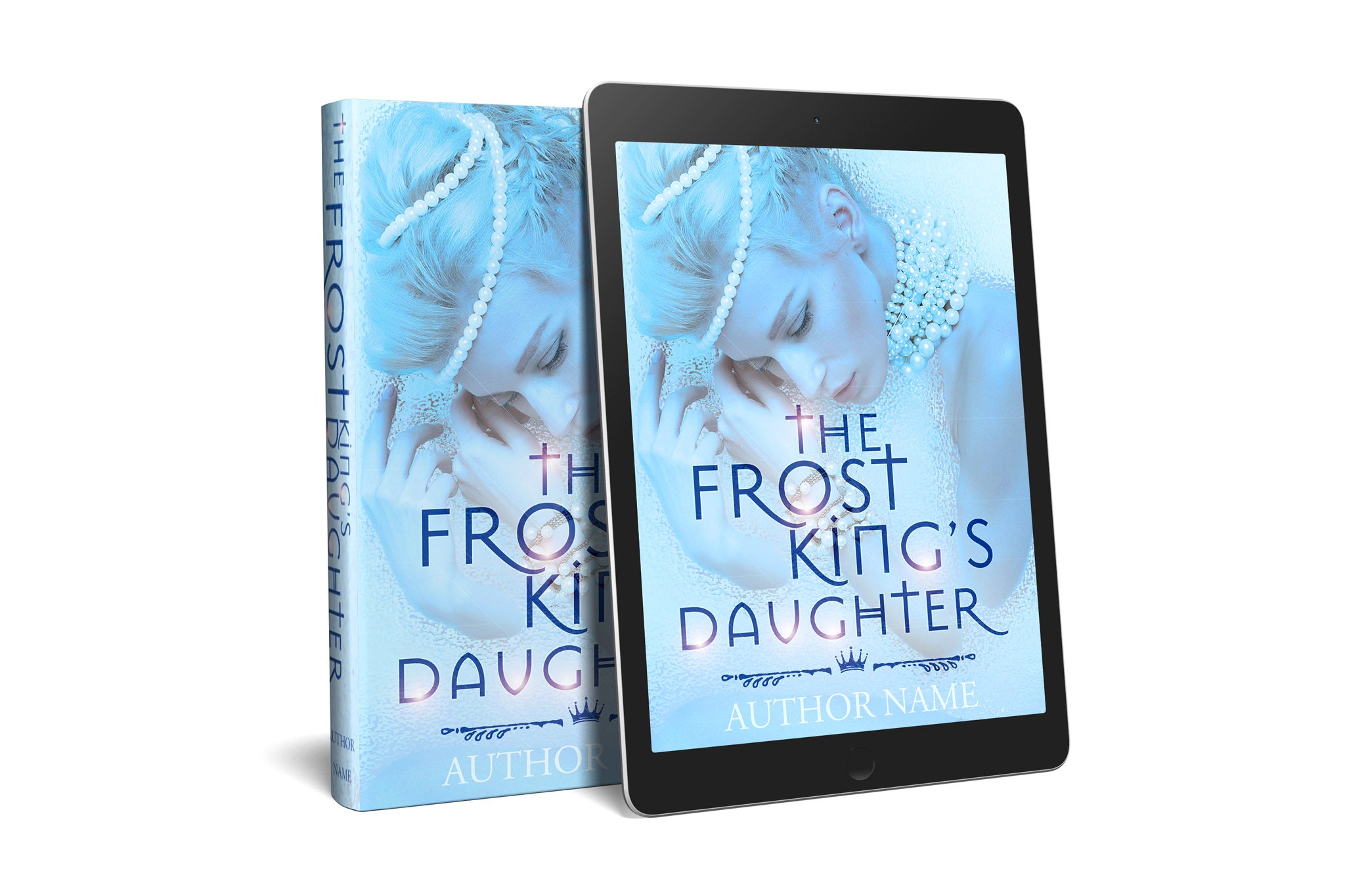 Pre-Made Book Cover Hoja Designs %Product Description%