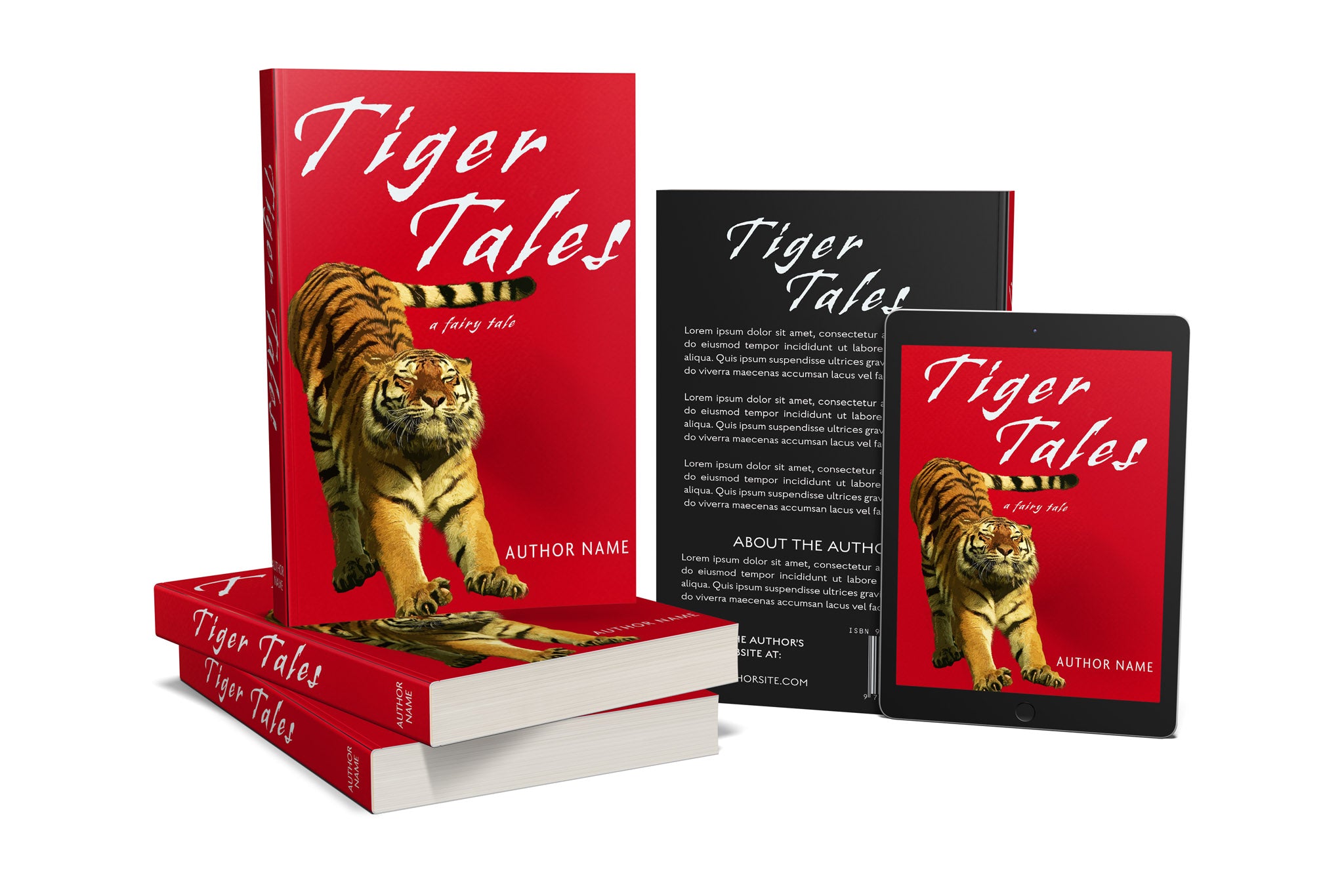 Pre-Made Book Cover Hoja Designs %Product Description%