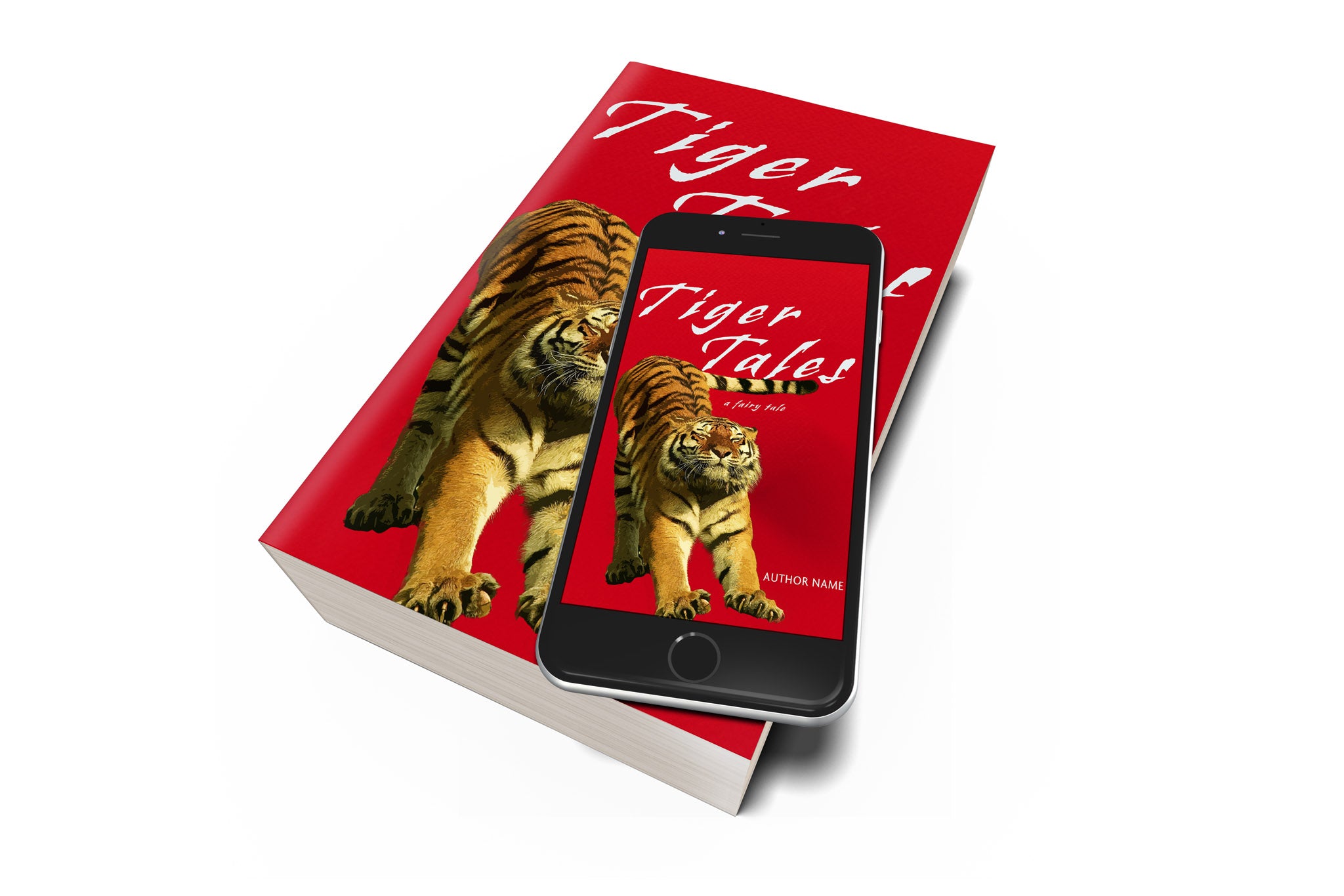 Pre-Made Book Cover Hoja Designs %Product Description%