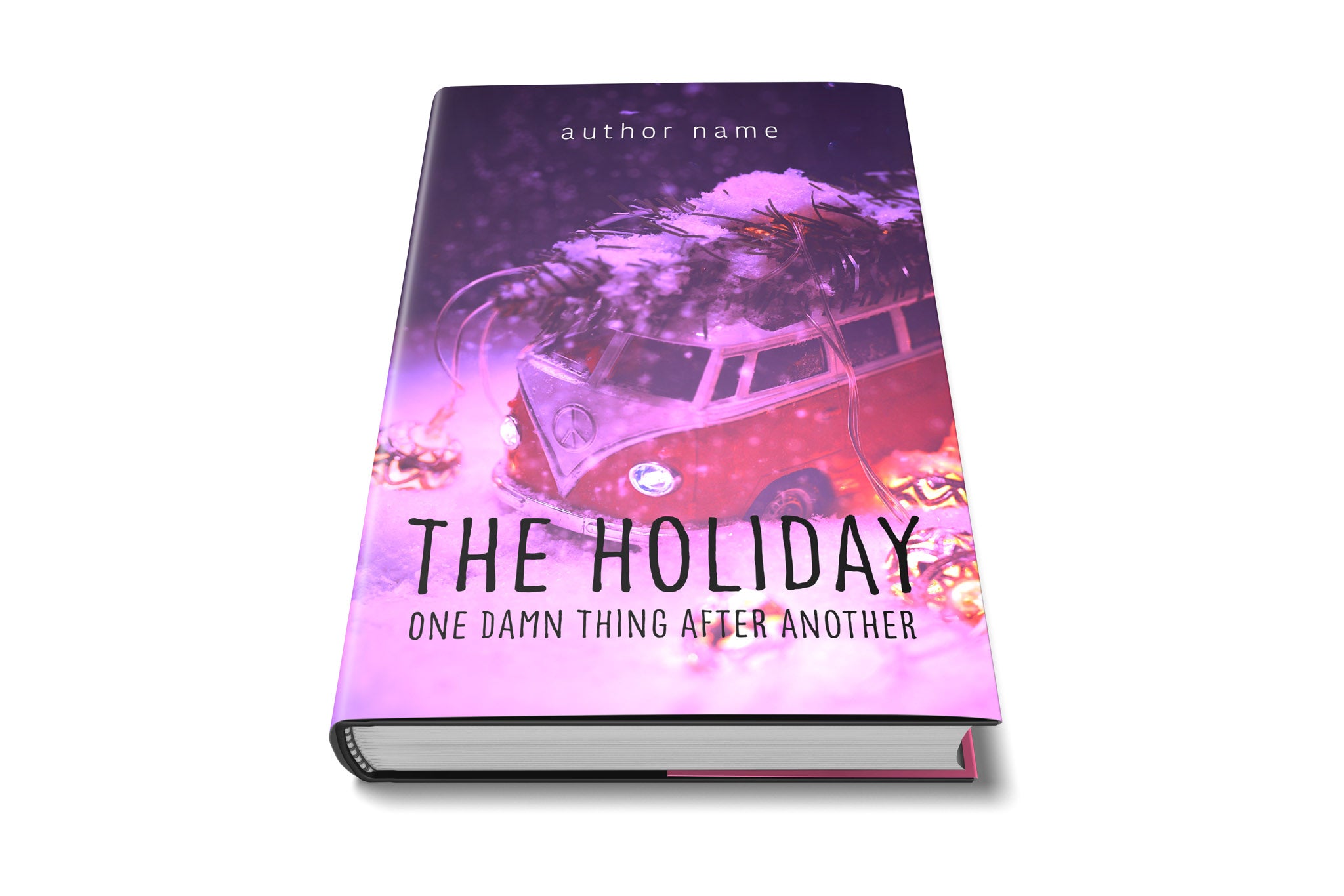 Pre-Made Book Cover Hoja Designs %Product Description%