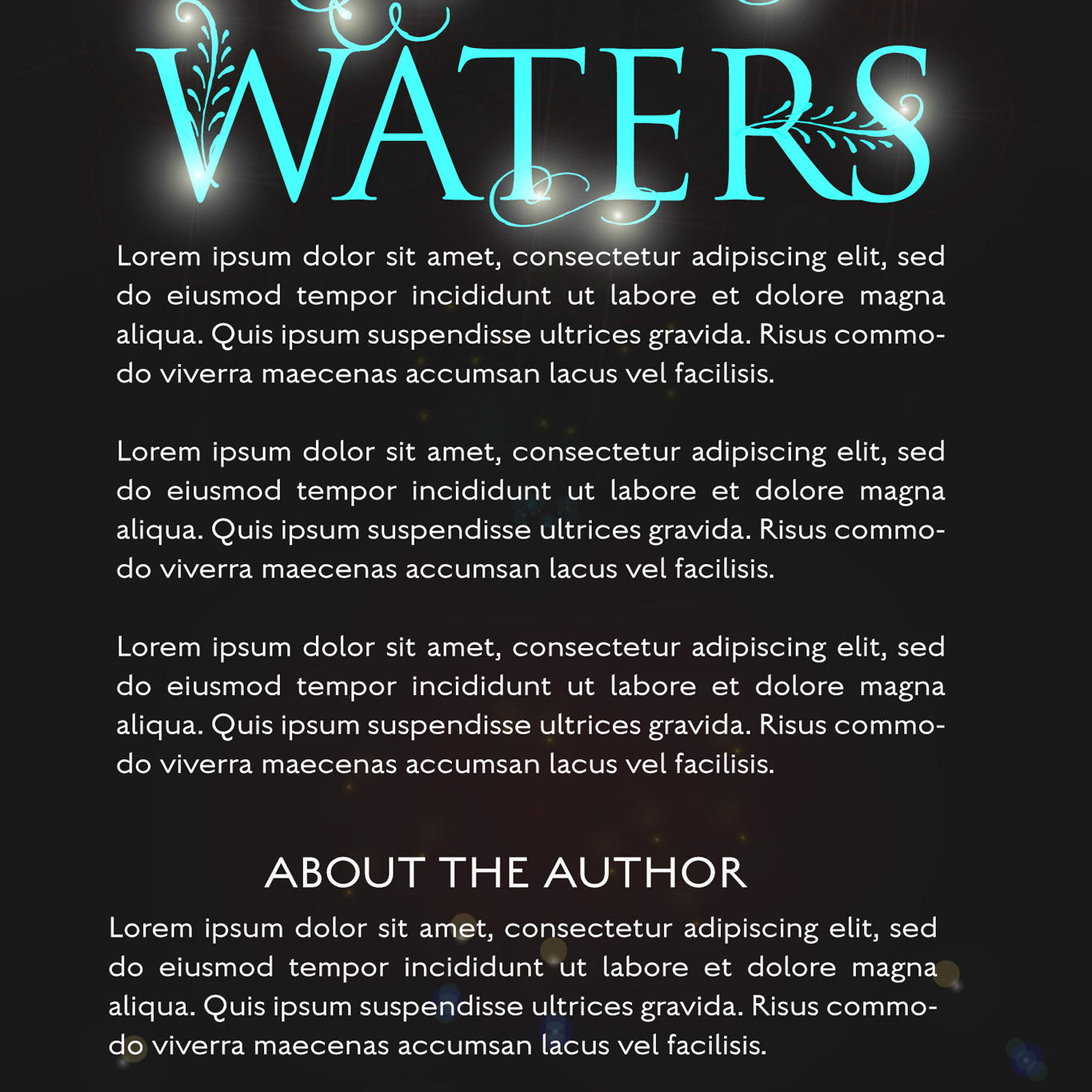 Pre-Made Book Cover Hoja Designs %Product Description%
