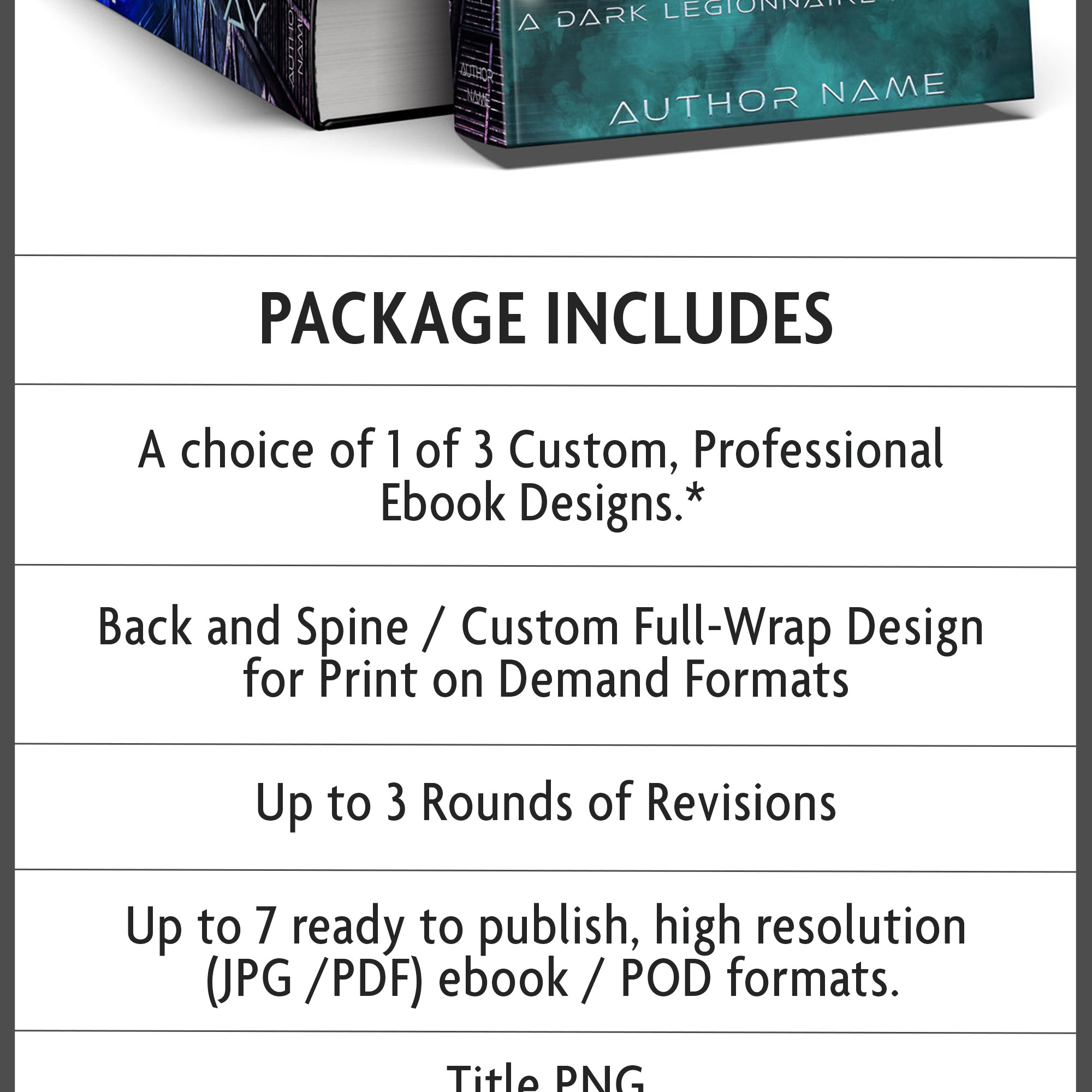 Custom Book Cover Design Hoja Designs %Product Description%