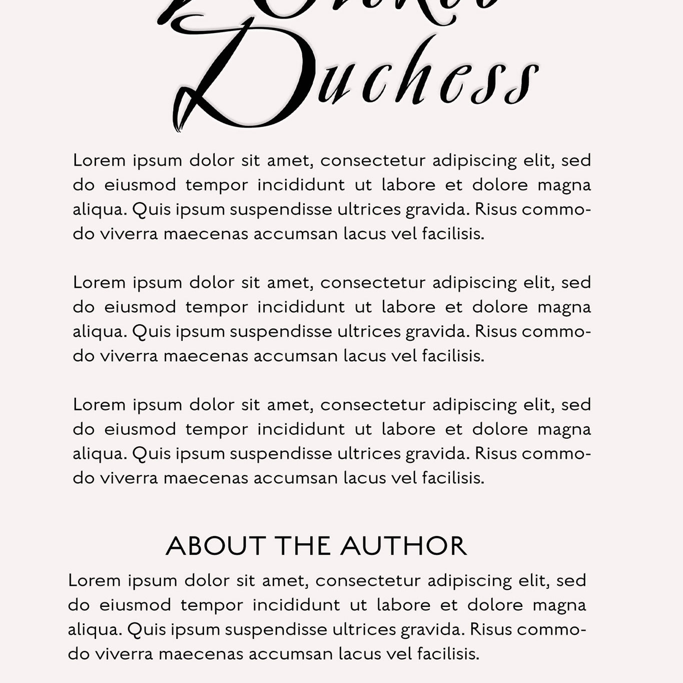 Pre-Made Book Cover Hoja Designs %Product Description%